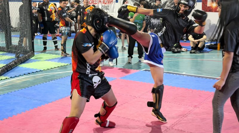 Caleta Olivia fue sede de un gran encuentro de Kickboxing y MMA organizado por una escuela municipal