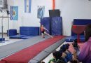 Los juegos evita protagonizaron la tarde con un encuentro de gimnasia artística