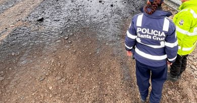 Controles preventivos en zona de yacimientos del límite interprovincial Santa Cruz–Chubut