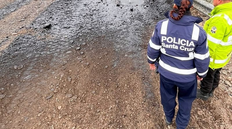 Controles preventivos en zona de yacimientos del límite interprovincial Santa Cruz–Chubut
