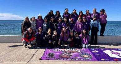 La comunidad ARMY sumó a Santa Cruz al recorrido nacional de su bandera