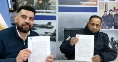Comisión de fomento renovó comodato por una autobomba