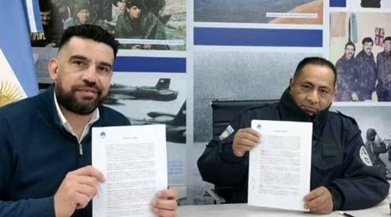 Comisión de fomento renovó comodato por una autobomba