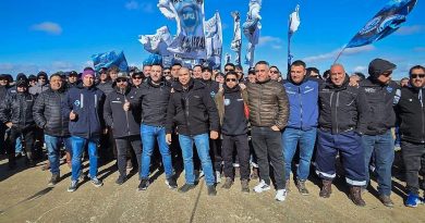 Güenchenén visitó el primer equipo perforador de CCG