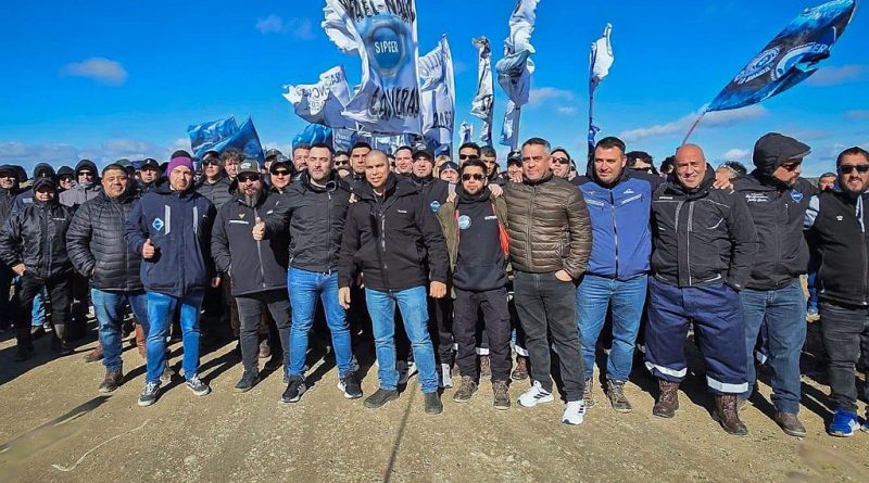 Güenchenén visitó el primer equipo perforador de CCG