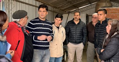 Garay en Piedra Buena: “Tenemos que estar al lado del que trabaja y del que produce”