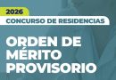 Salud publicó las órdenes de mérito del Concurso de Residencias 2026