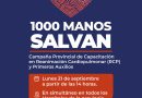 “1000 Manos Salvan”: los hospitales de la provincia brindarán talleres abiertos de RCP y primeros auxilios