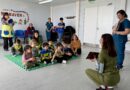 El Jardín Cumelén visitó el Hospital Modular para afianzar saberes sobre el cuidado de la salud