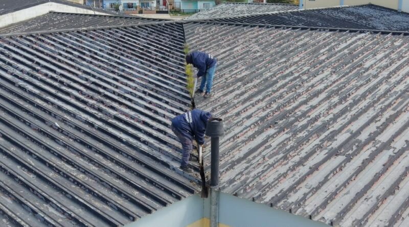 Educación refuerza la infraestructura edilicia del Colegio Secundario N° 20