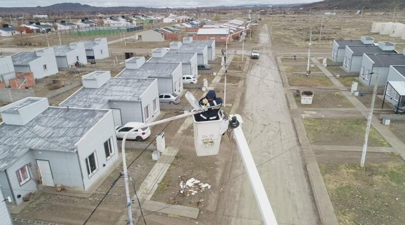 Se instalaron más de 250 luminarias LED del plan de modernización del alumbrado público