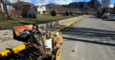 Vialidad Provincial refuerza la señalización vial en El Chaltén