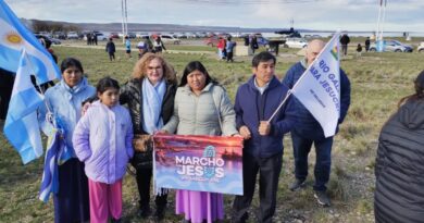 La Secretaría de Culto acompañó la “Marcha por Jesús” en Río Gallegos