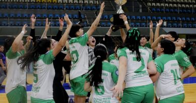 Universitario de Caleta Olivia hizo historia en Formosa y se consagró campeón de la División de Honor Femenina