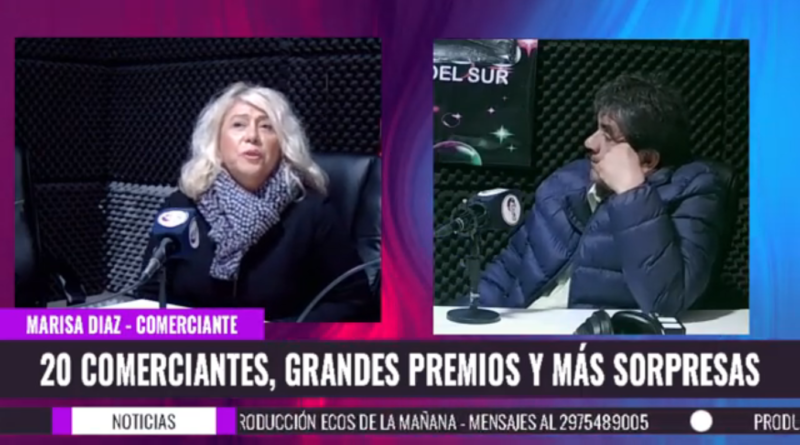 “Nadie se salva solo, entre todos sacamos el comercio adelante”, afirmó Marisa Díaz