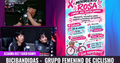 La agrupación femenina de MTB organiza una salida recreativa y familiar para concientizar sobre la prevención del cáncer de mama