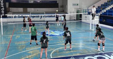 La Copa Generación 2026 puso en marcha los Intercolegiales con vóley en el Complejo Deportivo Municipal