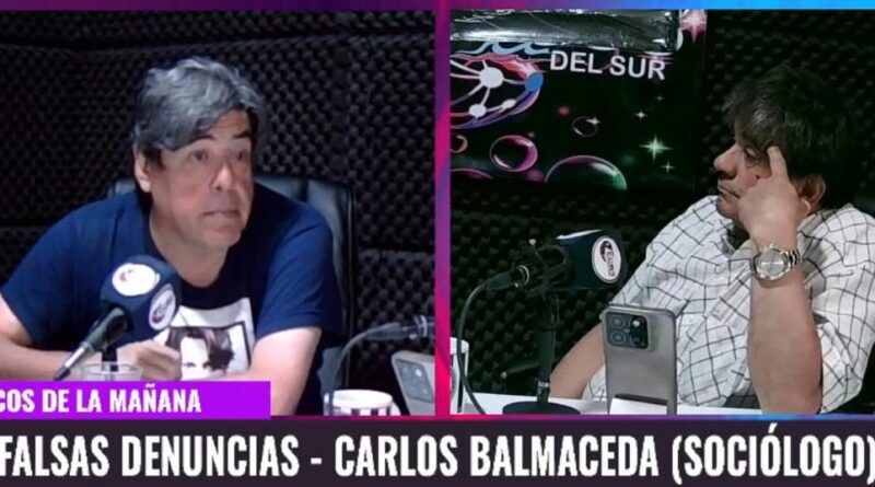 Carlos Balsalobre analizó el debate sobre las falsas denuncias y sus consecuencias