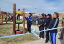 Emotiva reinauguración de la plazoleta Kevin Guenchur tras un intenso trabajo comunitario en el barrio 8 de Julio