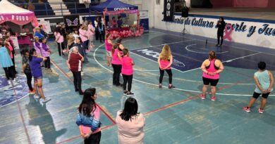 “Mujeres en Movimiento” promovió salud y prevención en el marco del Octubre Rosa