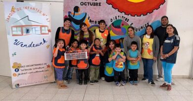 El Jardín Maternal Manitas Traviesas participó del proyecto “Lazos que nos unen y abrazan”