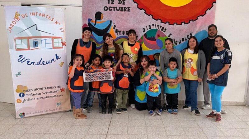 El Jardín Maternal Manitas Traviesas participó del proyecto “Lazos que nos unen y abrazan”