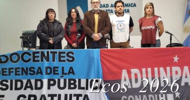 Todo listo para la Marcha Federal que anuncio la Comunidad Universitaria
