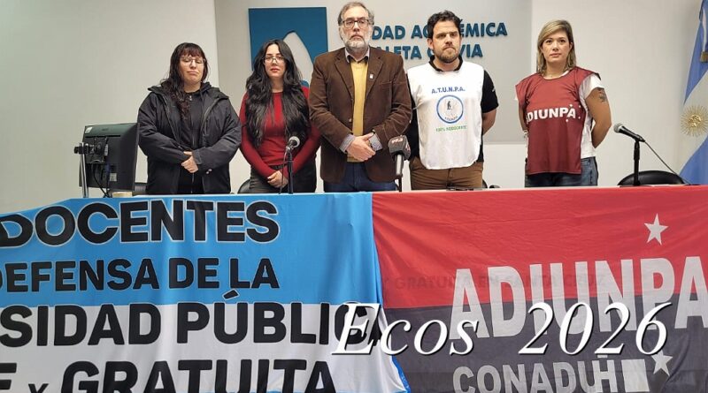 Todo listo para la Marcha Federal que anuncio la Comunidad Universitaria