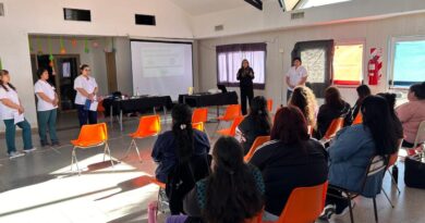 El Municipio articuló una jornada saludable con referentes de la UNPA UACO
