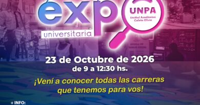 Se viene una nueva EXPO Universitaria en la UNPA UACO