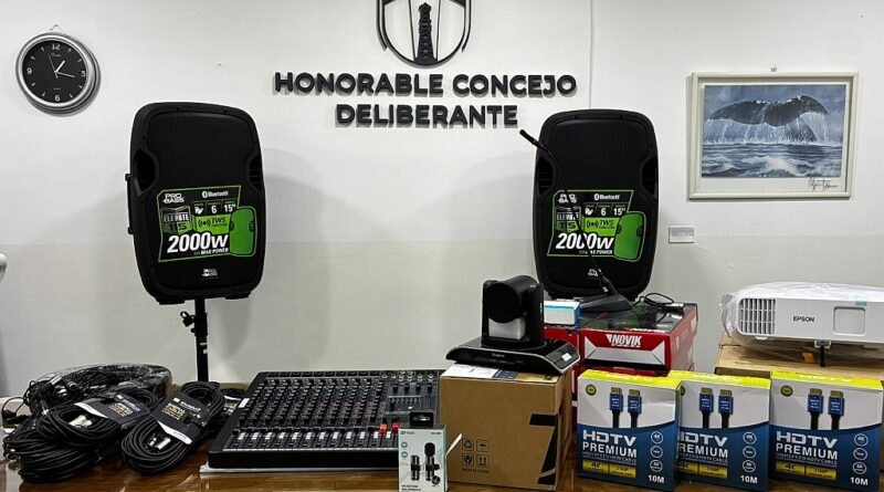 Seguimos apostando a la comunicación: el Concejo contará con tecnología propia para transmitir sus sesiones