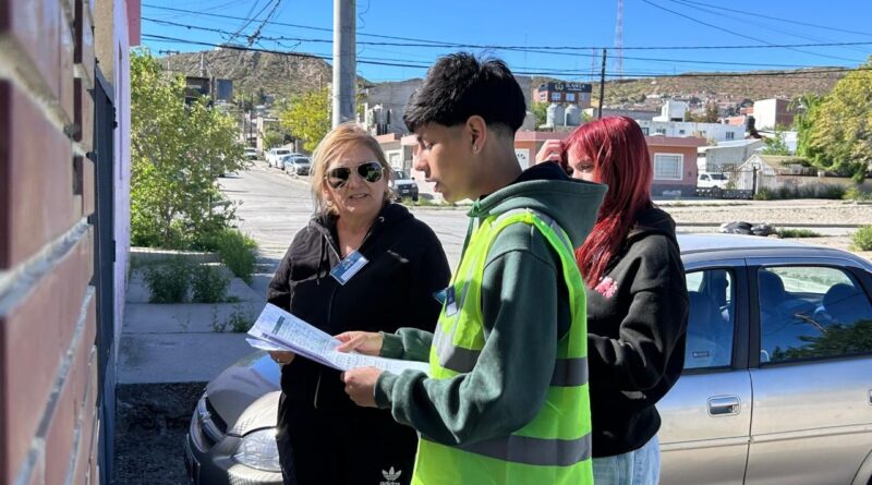 Avanza el estudio poblacional de canes y felinos junto a estudiantes de la Escuela Industrial
