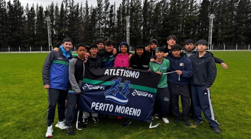 Atletismo: el trabajo de Perito Moreno que llevó a cinco jóvenes rumbo a Mar del Plata