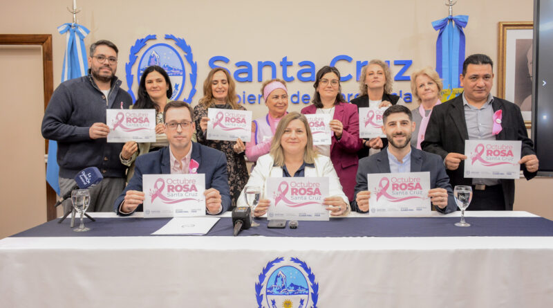 Santa Cruz lanzó Octubre Rosa: “La detección temprana hace la diferencia”
