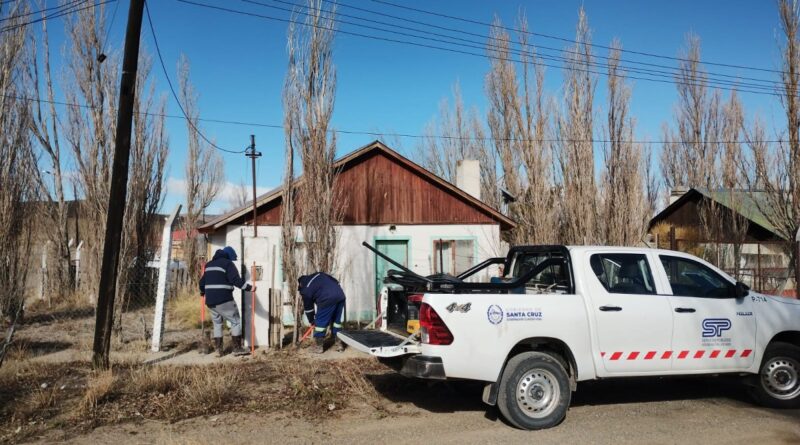 SPSE refuerza los servicios esenciales en Lago Posadas y Bajo Caracoles