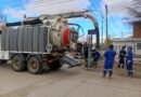 Servicios Públicos refuerza el mantenimiento de redes cloacales y pluviales con apoyo de Perito Moreno