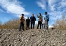 Autoridades provinciales evaluaron el predio donde se proyecta plantar 2.500 árboles