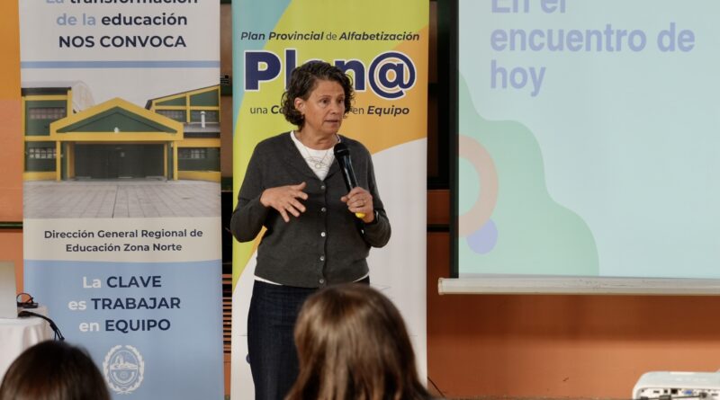 Se realizó el 5° y último encuentro del Plan Provincial de Alfabetización Plen@ en Caleta Olivia