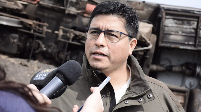 Vidal, tras las pericias en YCRT: “la información preliminar confirma el sabotaje”