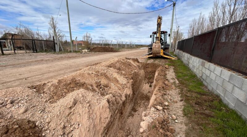Distrigas: continúan los trabajos para ampliar la red de gas en Pico Truncado