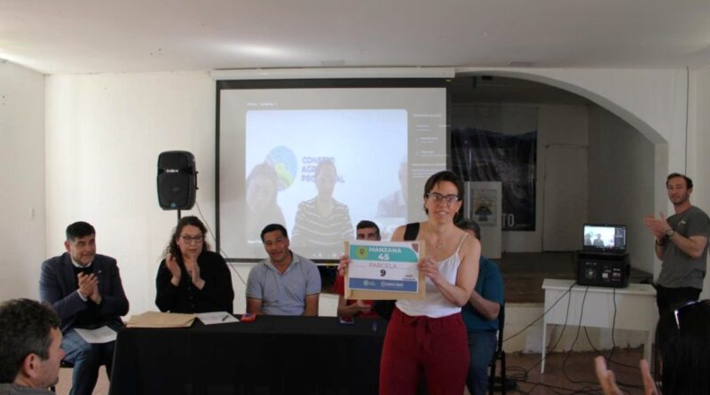 Realizaron el sorteo de terrenos en Lago Posadas