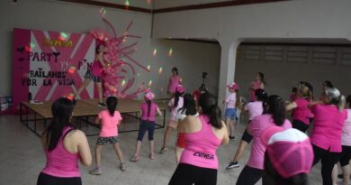 Octubre Rosa: La Provincia promueve la prevención y los hábitos saludables con una jornada fitness