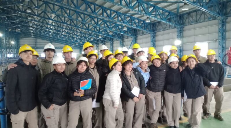 Estudiantes técnicos visitaron la planta potabilizadora de Servicios Públicos