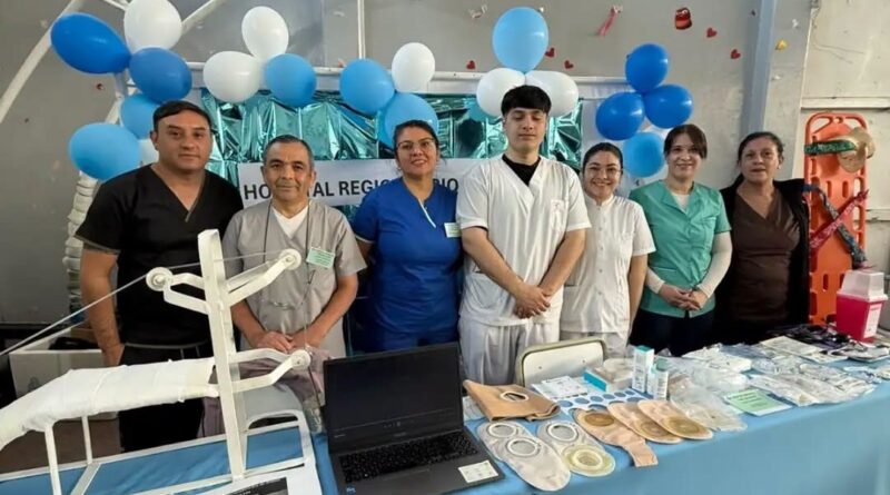 El Hospital Regional Río Gallegos muestra la diversidad de la enfermería en la Expo Carreras 2026