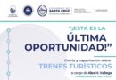 Recuperar el tren: Pico Truncado recibe la primera jornada sobre turismo ferroviario