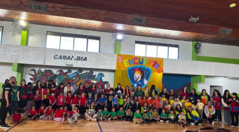 Los Jardines de Infantes de Las Heras vivieron una jornada recreativa y deportiva
