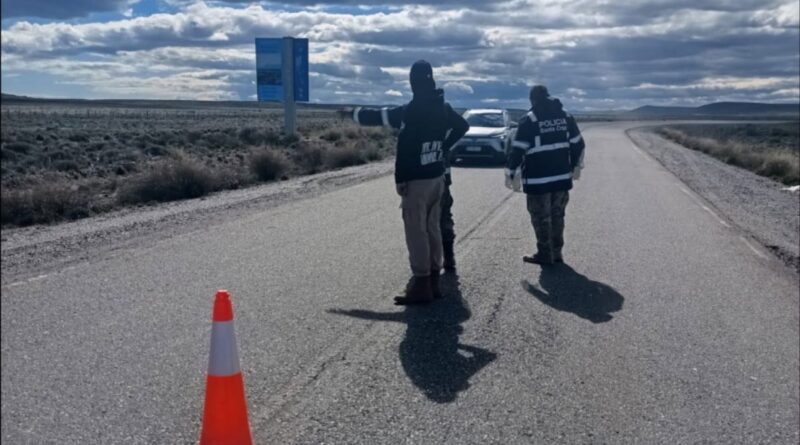 La Policía de Santa Cruz controló rutas y zonas rurales del norte provincial
