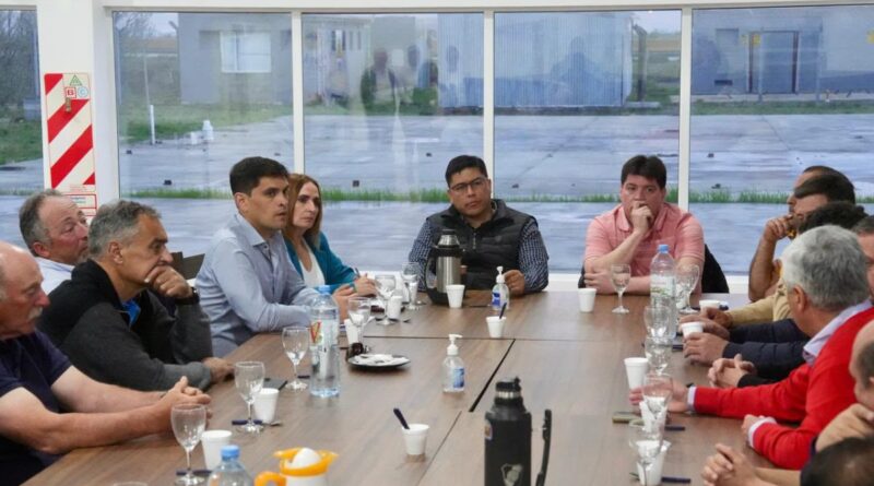 Claudio Vidal escuchó a los productores de la zona centro y anunció nuevos controles para combatir el abigeato