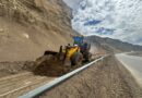 Vialidad Provincial realizó tareas de despeje y mantenimiento sobre la Ruta Nacional N° 40